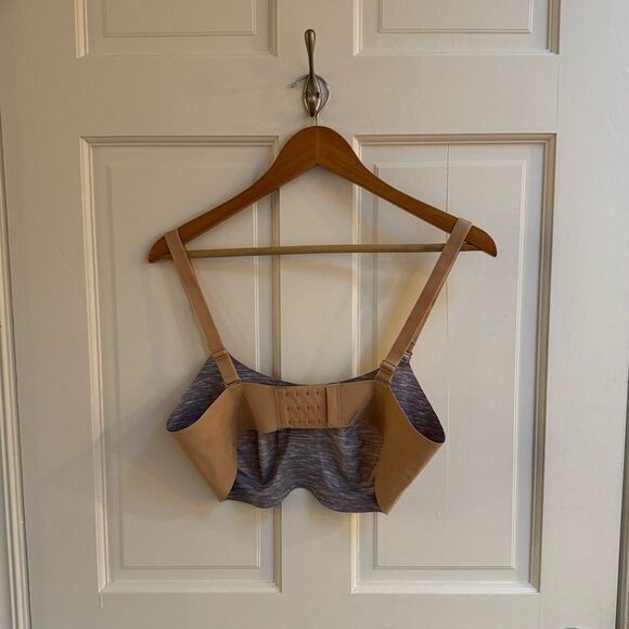 Knix Evolution Reversible Wire-Free Bra in Nude/Heathered Grey Size 7 - Picture 5 of 7